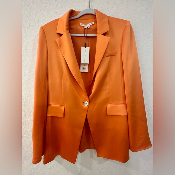 Veronica Beard Jackets & Blazers - Brand New (NWT) Veronica Beard Orange Blazer and Pant Suit